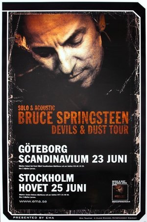 Concert poster from Bruce Springsteen - Hovet, Stockholm, Sweden - Jun 25, 2005