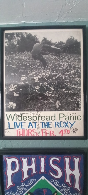 Concert poster from Widespread Panic - Roxy Music Hall, Huntington, NY, USA - Feb 4, 1993