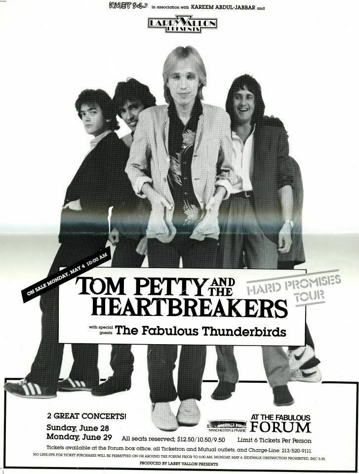 tom petty tour 1981